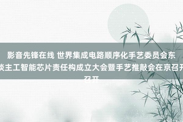 影音先锋在线 世界集成电路顺序化手艺委员会东谈主工智能芯片责任构成立大会暨手艺推敲会在京召开